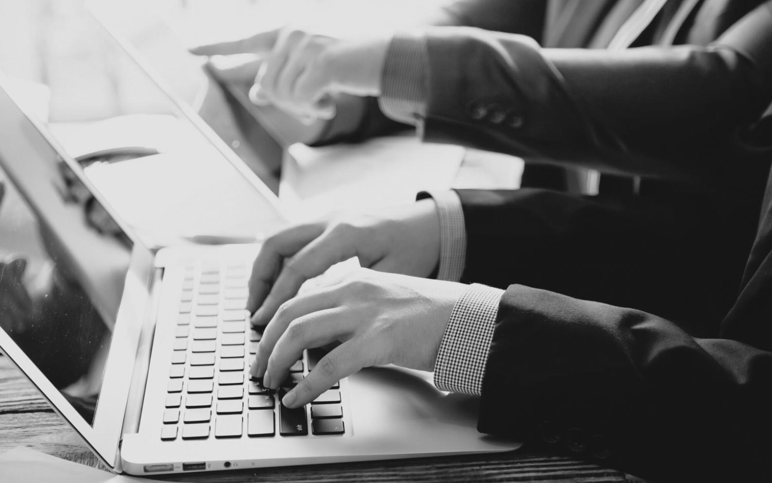 Financial planning consultation session showing budget analysis